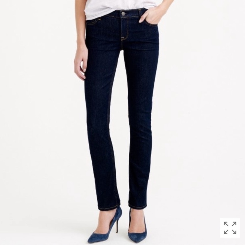 EUC J. Crew Matchstick Straight Leg Denim Jeans